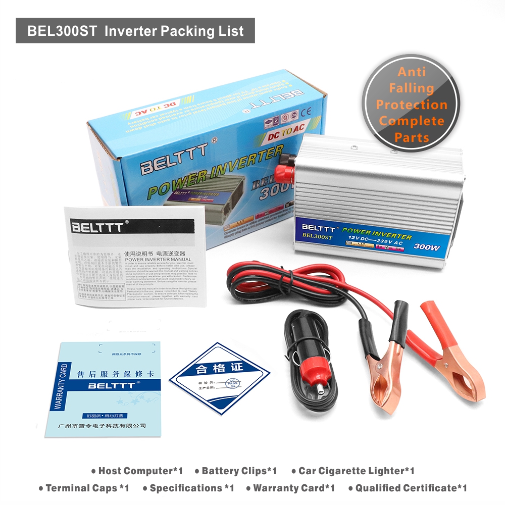 BELTTT 300W modified sine wave inverter